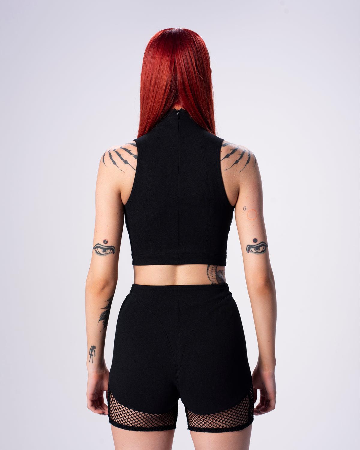 Leaffy Beat Mesh Top